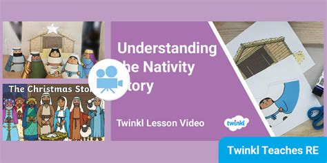 Ks1 Ages 5 7 Re The Nativity Story Video Lesson Twinkl