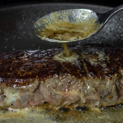 How to Pan Sear a Striploin Steak - The Black Peppercorn