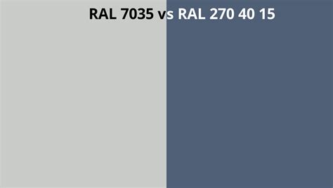 Ral 7035 Vs 270 40 15 Ral Colour Chart Uk