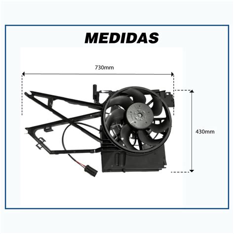 Eletroventilador Do Radiador C Defletor Chevrolet Vectra Cd Gls Gl V