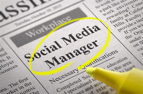 How To Become A Social Media Manager Social Media Jobs