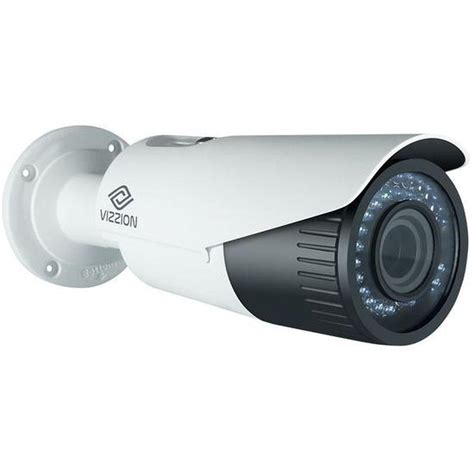 Câmera De Vigilância Ip Fhd Bullet Vizzion Vz Ipbd Vf Lente 2 8 A 12 Mm