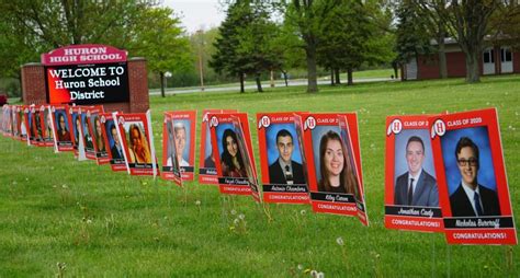 Display honors Huron High School class of 2020 | The Huron Hub – Huron Township News – New ...