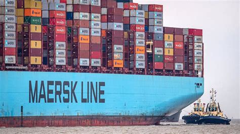 Maersk se hace de oro y logra récord de beneficios antes de su