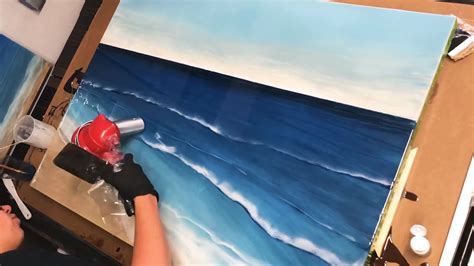 Ocean Waves Resin Art Youtube