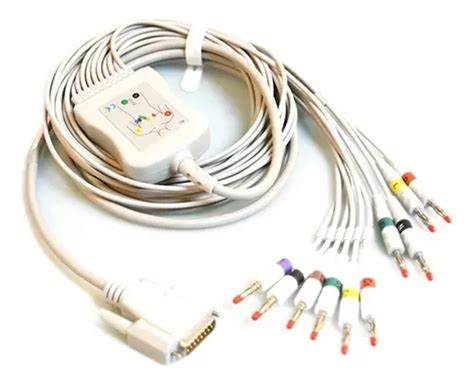 Cables Ecg Electrocardiografo Derivaciones Meses Sin Intereses