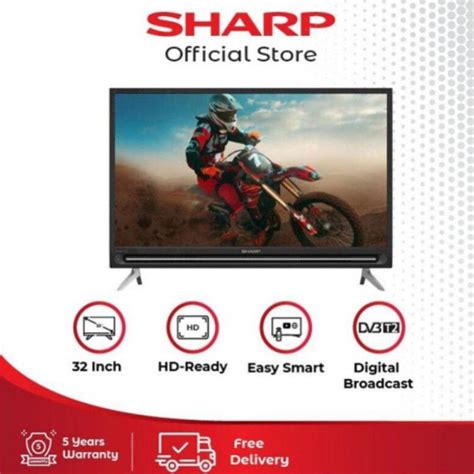 Jual TV LED SHARP 32INCH LC 32SA4500I SMART TV YOUTUBE Shopee Indonesia