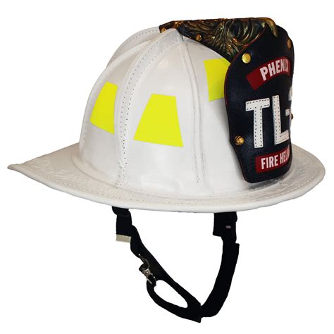 Phenix Tl2 Leather Helmet Nfpa Compliant Ready To Ship Identifire