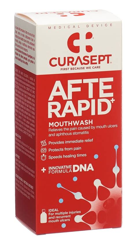 CURASEPT AFTE RAPID DNA Spüllösung Lös 125 ml Online bestellen