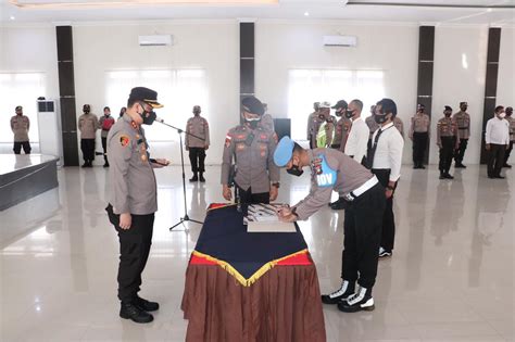 Polres Lingga Gelar Penandatanganan Pakta Integritas Anti Narkoba Di