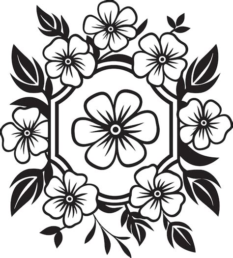 Un Dessin En Noir Et Blanc D Une Fleur Avec Les Mots Marguerites Dessus