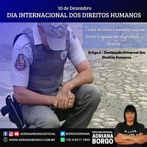 DIA INTERNACIONAL DOS DIREITOS HUMANOS Adriana Borgo Website Oficial