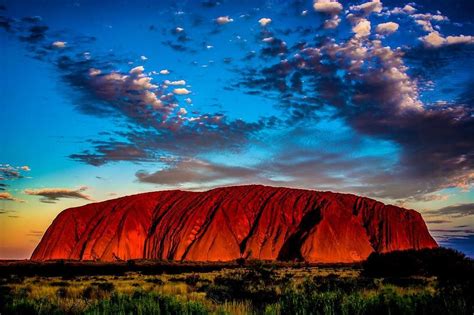 Uluru Sunset Uluru Sunset Viewing Area - Kata Tjuta National Park @mick ...