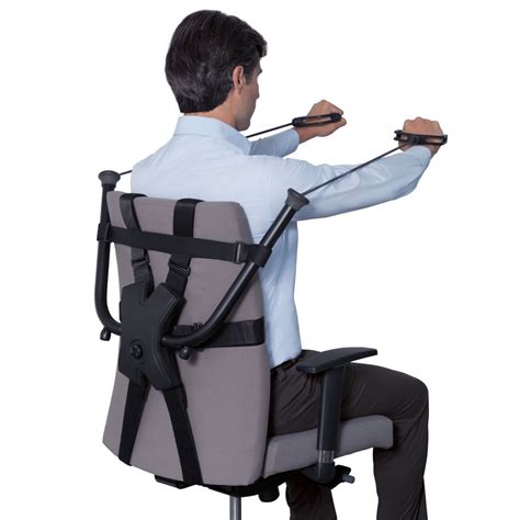 The Office Chair Strength Trainer Hammacher Schlemmer