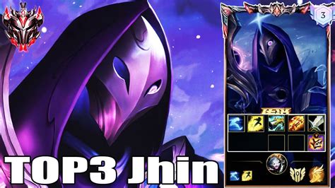 Wild Rift Jhin Top Jhin Gameplay Rank Grandmaster Youtube