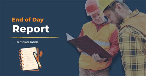 End Of Day Report Template How To Information Guide