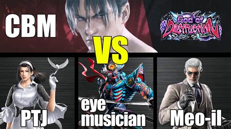 ENGSUB CBM Jin vs PTJ eyemusician Meo il TEKKEN 8 체베망 vs