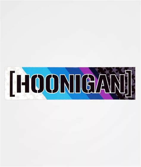 Hoonigan Livery 2019 Sticker