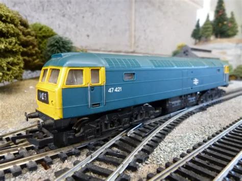 Hornby Br Class 47 Loco For Oo Gauge Model Train Set £33 00 Picclick Uk