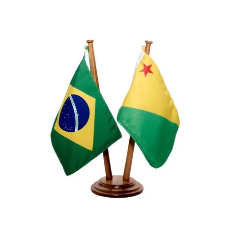 Bandeira De Mesa Brasil E Acre 12x17cm 339590 Elo7