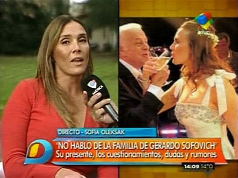 Sofía Oleksak habla sobre su relación con Gerardo Sofovich Vídeo