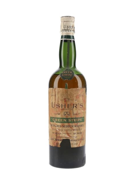 Ushers Green Stripe Lot 98552 Buysell Blended Whisky Online