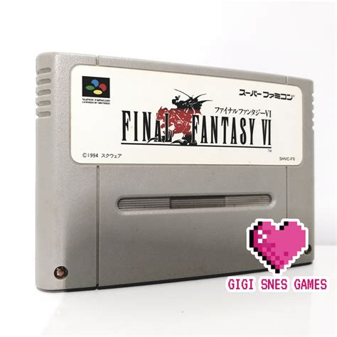 Jogo ORIGINAL Final Fantasy VI Para Super Nintendo SNES SFC