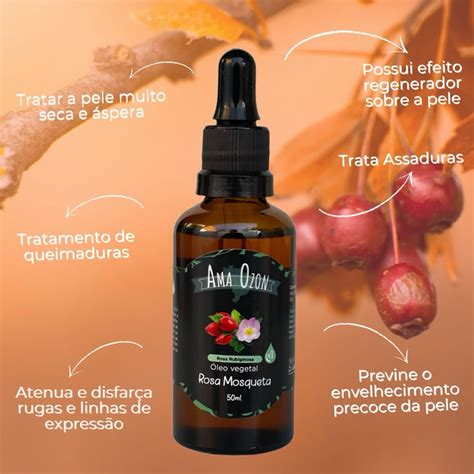 Oleo Vegetal Clareador De Manchas Rosa Mosqueta Ml Shopee Brasil