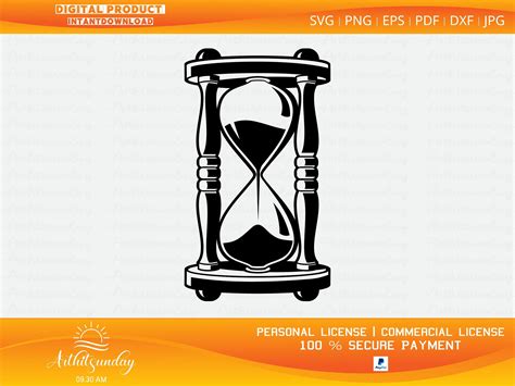 Hourglass Svg Time Svg Graphic By Arthittm2 · Creative Fabrica