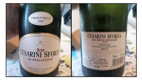 La Mia Prima Bollicina Cesarini Sforza Brut 2019 Winetasting YouTube