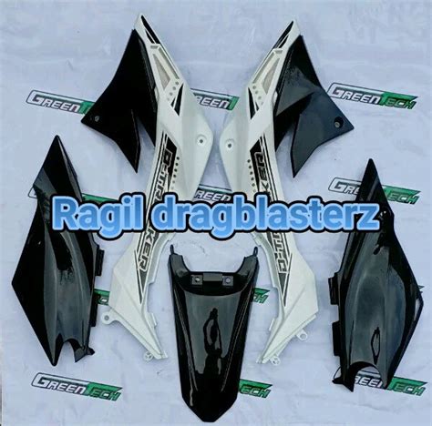 Jual Body Set Klx 150 Dtracker BF Putih Hitam Original Kawasaki Di