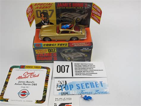 Corgi Toys 261 James Bond Goldfinger Aston Martin DB5