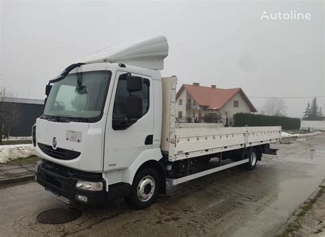 RENAULT MIDLUM 180 12 Platform Truck For Sale Poland Limanowa AR30803