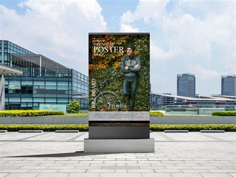 Free Outdoor Advertisement Poster Billboard Mockup Free Mockup World