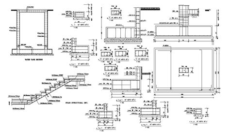 Rcc Frame Structure Autocad Design Free Dwg File Cadbull