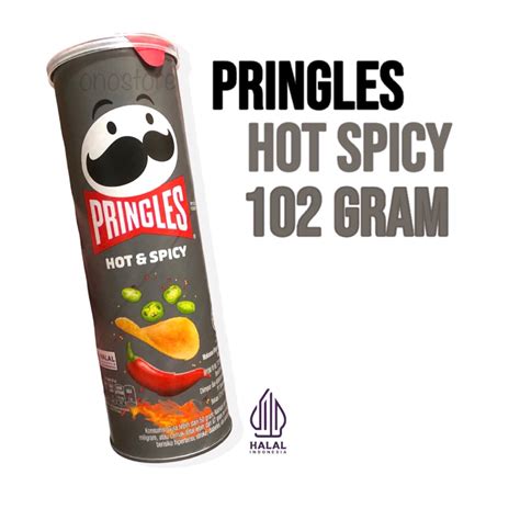 Jual Pringles Potato Crispy 102 Gram Hot Spicy Shopee Indonesia