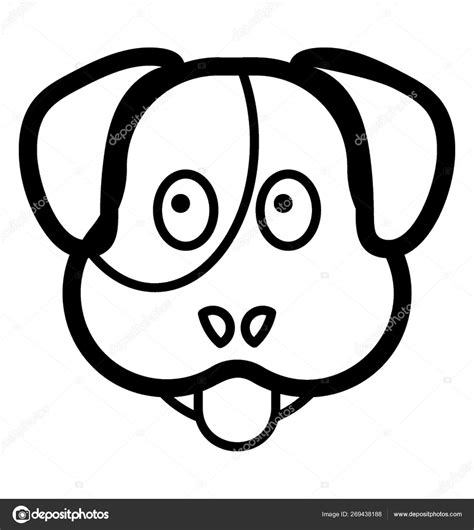 Dog Emoji Vector Stock Vector Image By ©vectorspoint 269438188