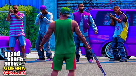 Ataque Brutal No Territ Rio Dos Ballas Gta V Guerra De Gangues