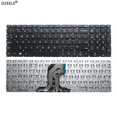 GZEELE US Laptop Keyboard For HP Notebook 15 AC 15 AF 15Q AJ 250 G4 G5