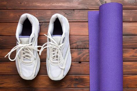 Yoga Flat Lay Background Stock Image Image Of Fitness 70016467