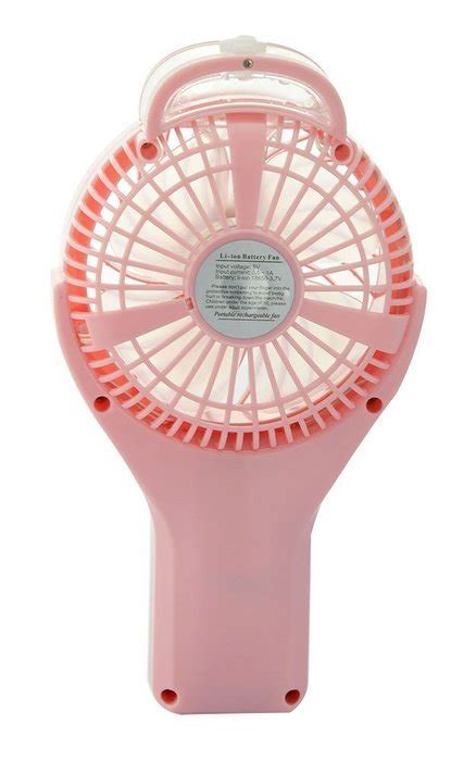 Topwell Handheld Mini Usb Misting Fan Water Spray Fan Rechargeable