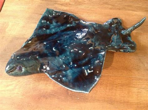 Ceramic Fish Grote Rog 46 Centimeter Lengte