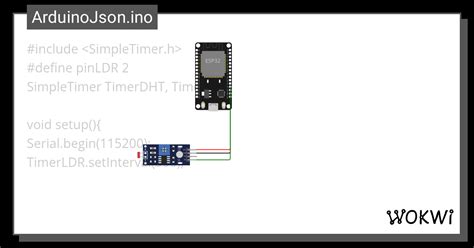 Percobaan 1 Wokwi ESP32 STM32 Arduino Simulator