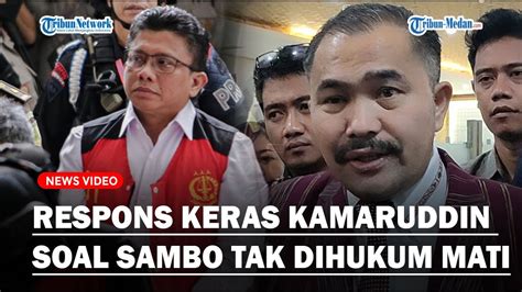 Respons Keras Kamaruddin Simanjuntak Soal Ferdy Sambo Batal Dihukum