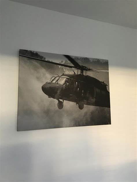 Black Hawk Helicopter Canvas Print or Poster | Canvas Art Rocks