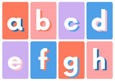 10+ Printable Alphabet Flash Cards for Baby PDF - Free Preschool