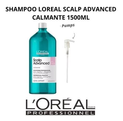 Shampoo Calmante Loreal Scalp Advanced 1500ml Frete grátis