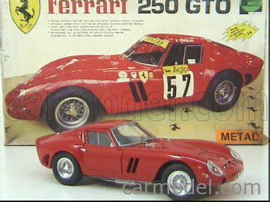 PROTAR METAL 204 M Echelle 1 24 FERRARI 250 GTO 62 RED