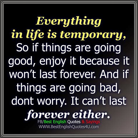 Everything Is Temporary