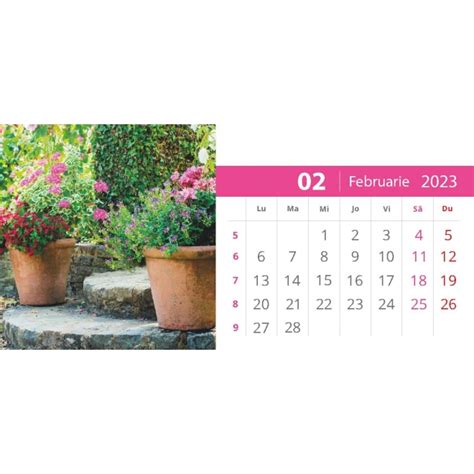 Calendar De Birou Cu Gradini Darko Print